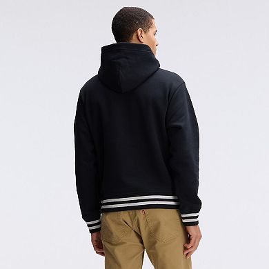 Fanatics Black San Francisco 49ers IconicFleece Tipped Hoodie