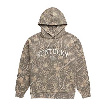 Men's Uscape Apparel Camo Kentucky Wildcats Back Bay Fleece Hoodie