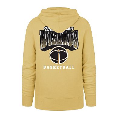 Men's '47 Gold Washington Wizards 2025/26 City Edition Jab Step Headline Hoodie
