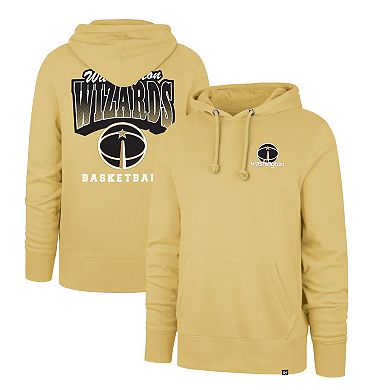 Men's '47 Gold Washington Wizards 2025/26 City Edition Jab Step Headline Hoodie