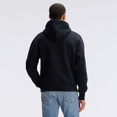 Fanatics Black Pittsburgh Steelers IconicFleece Flocked Hoodie