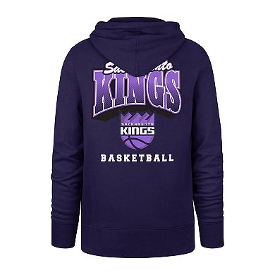 Men's '47 Purple Sacramento Kings 2025/26 City Edition Jab Step Headline Hoodie