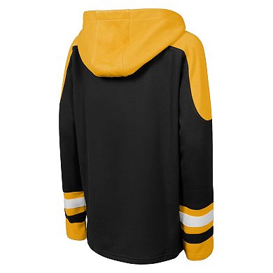 Youth Outerstuff Black Boston Bruins Ageless Must Have Home V-Neck Hoodie