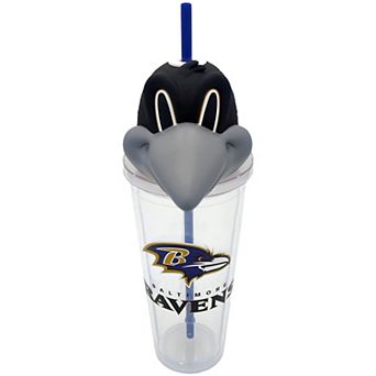 Pegasus Baltimore Ravens Mascot Lid 24oz. Sipper Cup