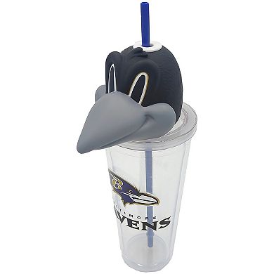 Pegasus Baltimore Ravens Mascot Lid 24oz. Sipper Cup