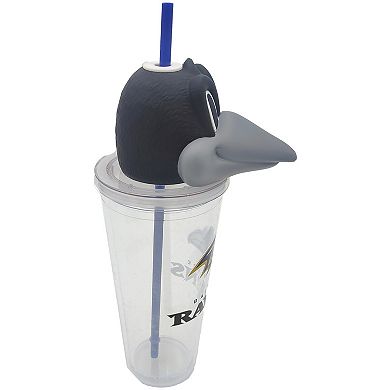 Pegasus Baltimore Ravens Mascot Lid 24oz. Sipper Cup