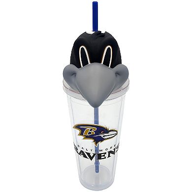Pegasus Baltimore Ravens Mascot Lid 24oz. Sipper Cup