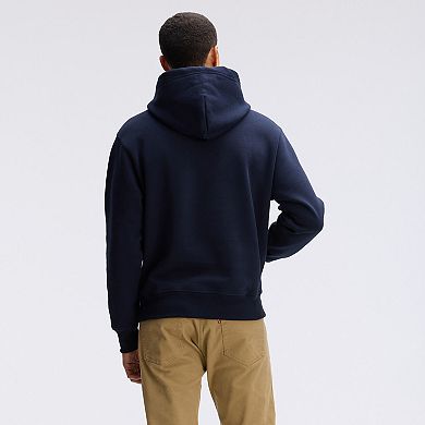 Fanatics Navy Dallas Cowboys IconicFleece Flocked Hoodie