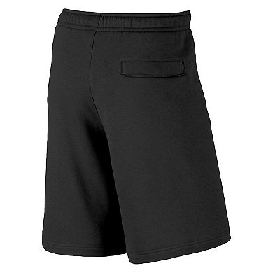 Men's Nike Black Army Black Knights Army 250 Collection Club Fleece Shorts