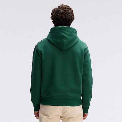 Fanatics Green Green Bay Packers IconicFleece Flocked Hoodie