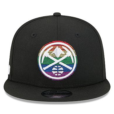 Men's New Era Black Denver Nuggets 2025/26 City Edition Alternate 9FIFTY Snapback Hat