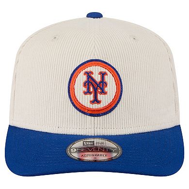 Men's New Era Cream New York Mets Loyal 9SEVENTY Adjustable Hat