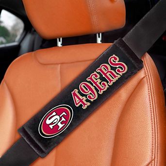 Logo Brands San Francisco 49ers Seatbelt Pad Two-Piece Set