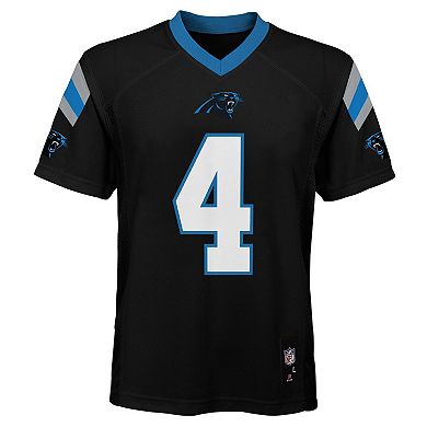 Youth Nike Tetairoa McMillan Black Carolina Panthers Replica Player Jersey