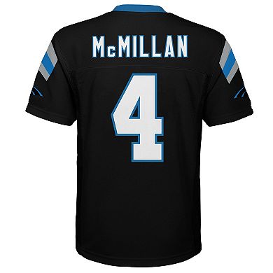Youth Nike Tetairoa McMillan Black Carolina Panthers Replica Player Jersey