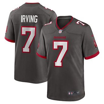 Men's Nike Bucky Irving Pewter Tampa Bay Buccaneers Alternate Game Jersey