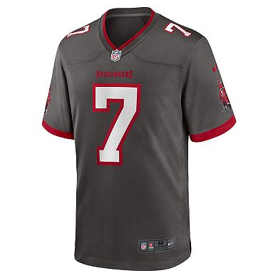 Men's Nike Bucky Irving Pewter Tampa Bay Buccaneers Alternate Game Jersey