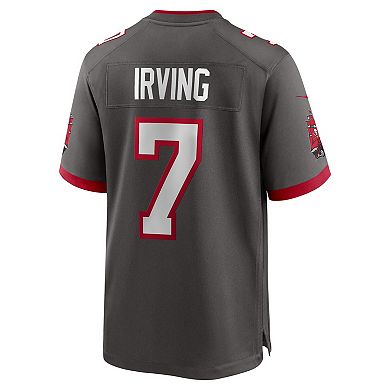 Men's Nike Bucky Irving Pewter Tampa Bay Buccaneers Alternate Game Jersey