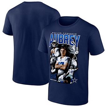Men's Fanatics Brandon Aubrey Navy Dallas Cowboys Collage T-Shirt