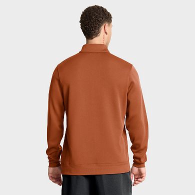 Men's Nike Texas Orange Texas Longhorns 2025 Coaches Premium Dri-FIT Half-Zip Pullover