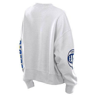 Women's New Era White Indiana Pacers 2025/26 City Edition Sweatshirt