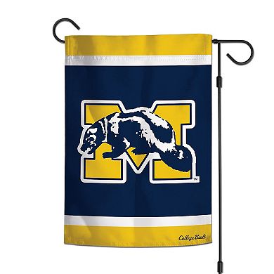 WinCraft Michigan Wolverines 12'' x 18'' Double-Sided College Vault Garden Flag