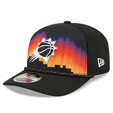 Men's New Era Black Phoenix Suns 2025/26 City Edition 9SEVENTY Adjustable Hat