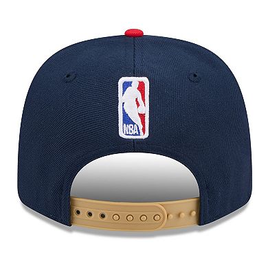 Men's New Era Navy Philadelphia 76ers 2025/26 City Edition 9SEVENTY Adjustable Hat