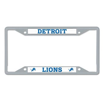 WinCraft Detroit Lions Metal License Plate Frame