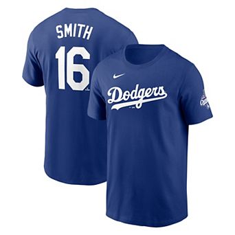 Men's Nike Will Smith Royal Los Angeles Dodgers 2025 World Series Champions Name & Number T-Shirt