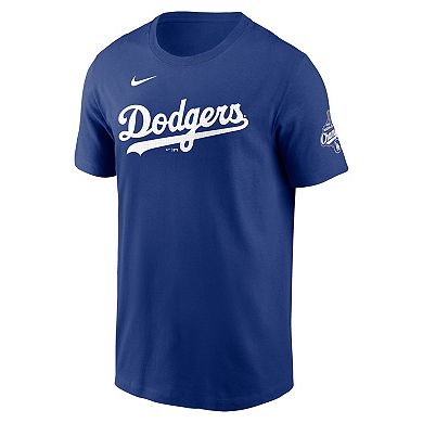 Men's Nike Will Smith Royal Los Angeles Dodgers 2025 World Series Champions Name & Number T-Shirt