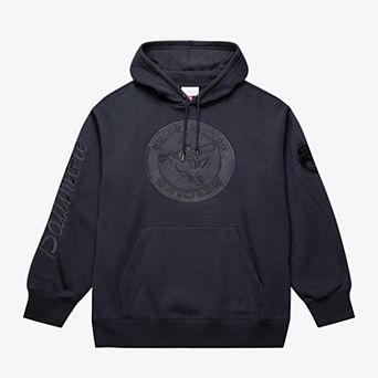 Men's Mitchell & Ness Black Baltimore Orioles Phantom Fleece Hoodie