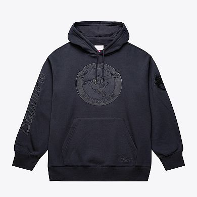 Men's Mitchell & Ness Black Baltimore Orioles Phantom Fleece Hoodie