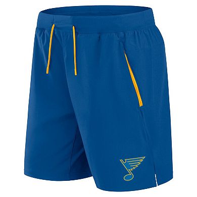 Men's Fanatics Blue St. Louis Blues Authentic Pro Rink Performance Shorts