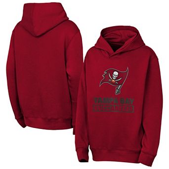 Youth Outerstuff Red Tampa Bay Buccaneers Back to Basics Hoodie