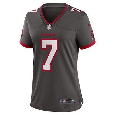 Women's Nike Bucky Irving Pewter Tampa Bay Buccaneers Alternate Game Jersey