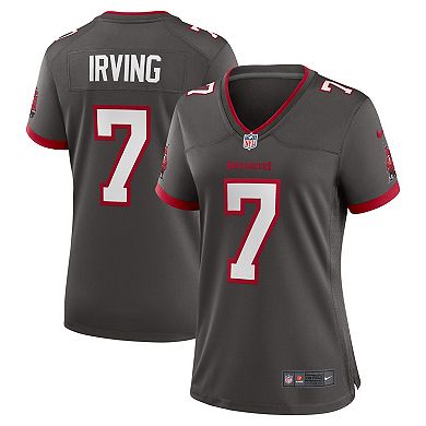 Women's Nike Bucky Irving Pewter Tampa Bay Buccaneers Alternate Game Jersey