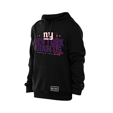 Men's New Era Black New York Giants Combine Authentic Local State Hoodie