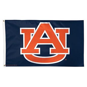 WinCraft Auburn Tigers 3' x 5' Single-Sided Deluxe Secondary Team Logo Flag