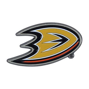 Logo Brands Anaheim Ducks Embossed Color Auto Emblem