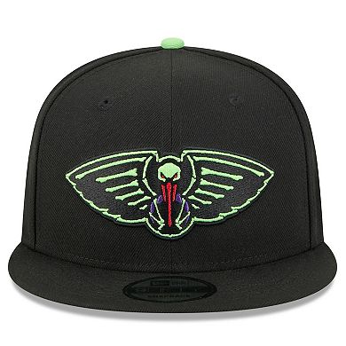 Men's New Era Black New Orleans Pelicans 2025/26 City Edition 9FIFTY Snapback Hat