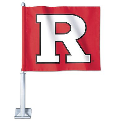 WinCraft Rutgers Scarlet Knights Double-Sided Car Flag