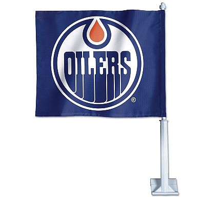 WinCraft Edmonton Oilers Double-Sided Car Flag