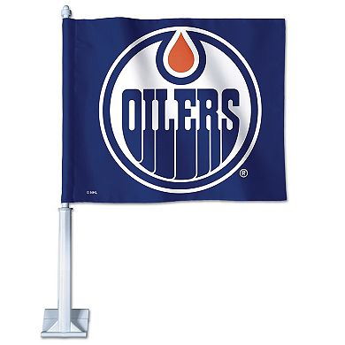 WinCraft Edmonton Oilers Double-Sided Car Flag