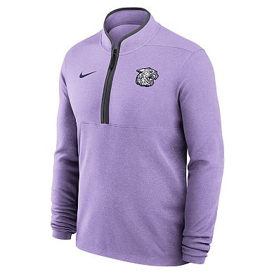 Men's Nike Lavender Kansas State Wildcats Victory Dri-FIT Half-Zip Pullover