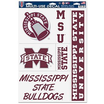 WinCraft Mississippi State Bulldogs Primary 11'' x 17'' Multi-Use Decal Sheet