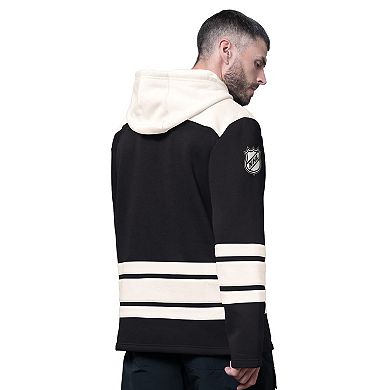 Men's Starter Black Tampa Bay Lightning Slapshot Fashion Hoodie