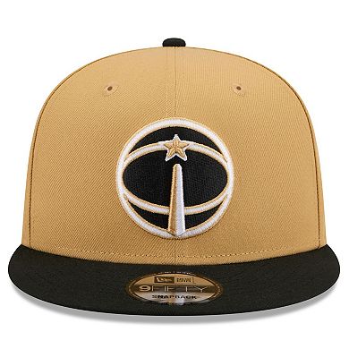 Men's New Era Gold/Black Washington Wizards 2025/26 City Edition 9FIFTY Snapback Hat