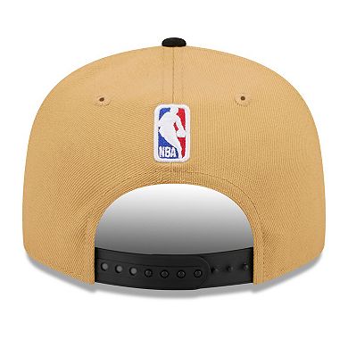 Men's New Era Gold/Black Washington Wizards 2025/26 City Edition 9FIFTY Snapback Hat