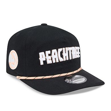 Men's New Era Black Atlanta Hawks 2025/26 City Edition 19TWENTY Adjustable Hat